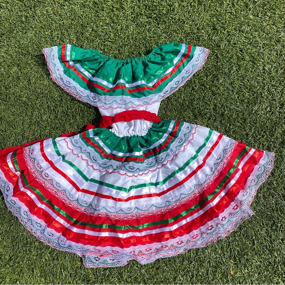 Cinco de Mayo Girls Dress/ Vestido Mexicano